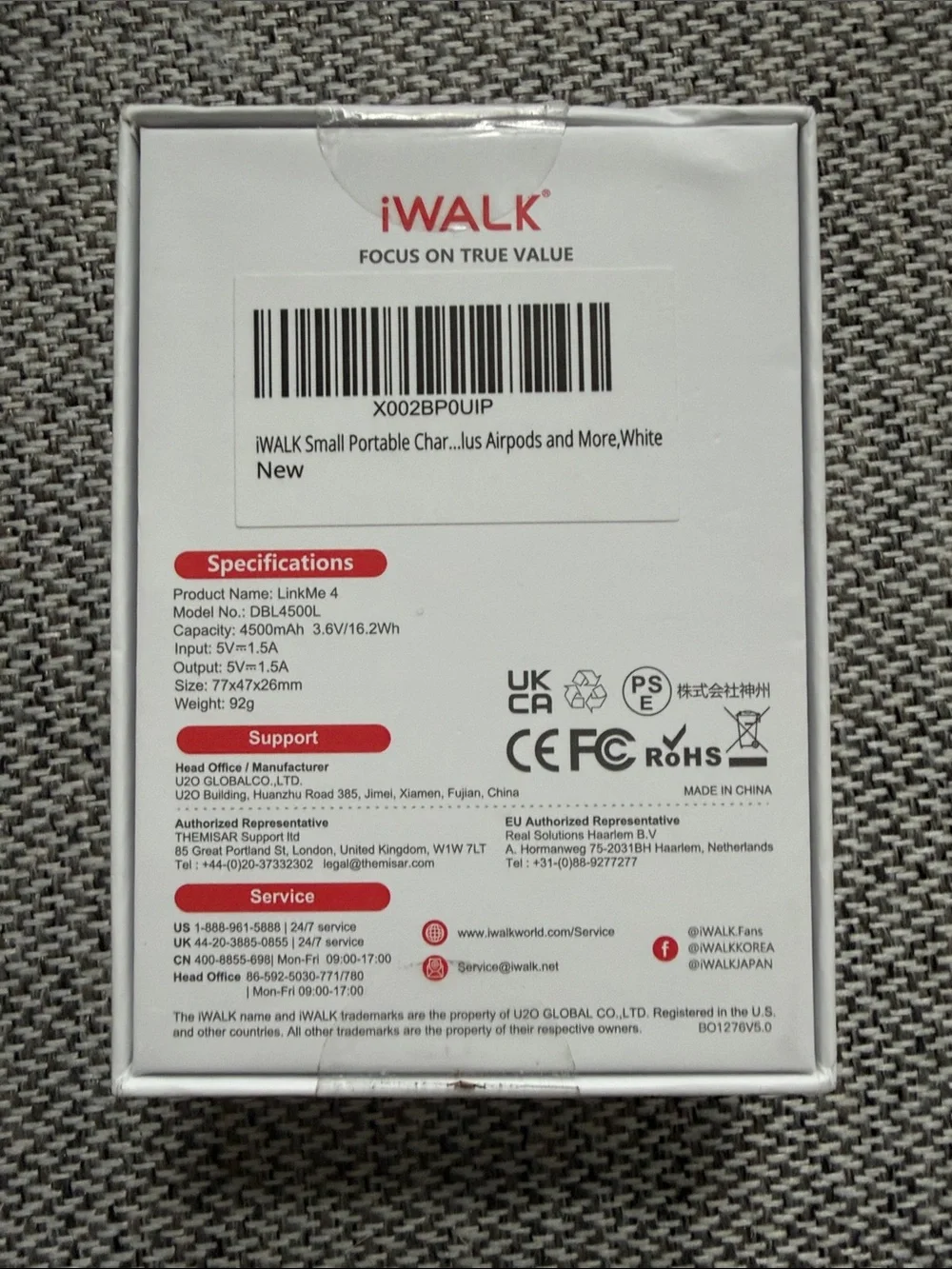 iWalk linkme4 docking